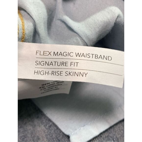 Lane Bryant Women's Flex Magic Waistband High Rise Skinny Jeans Blue Size 18 - Picture 11 of 11